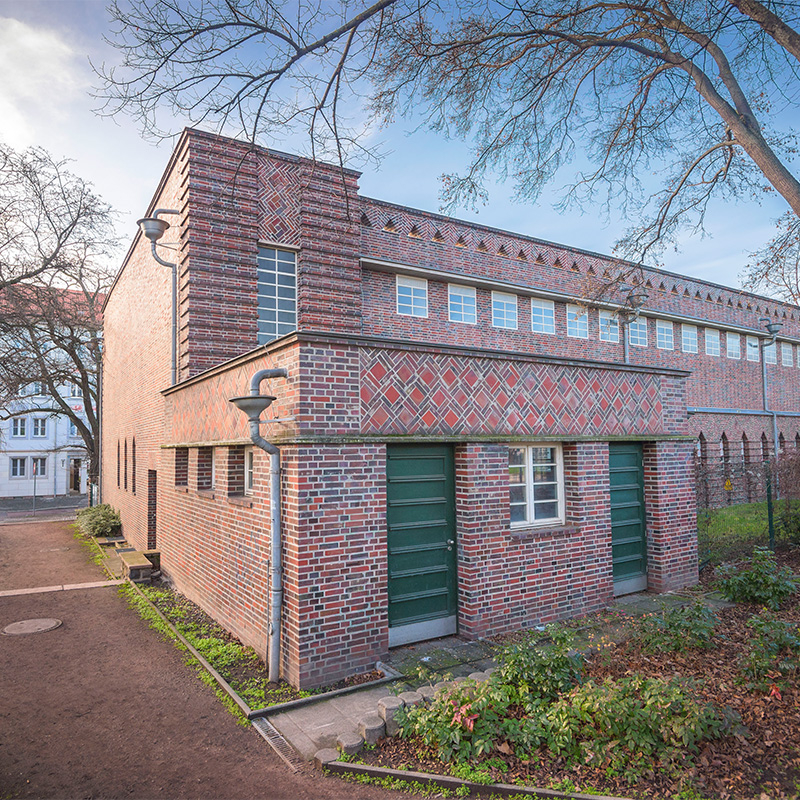 Historisches Technikzentrum von außen.